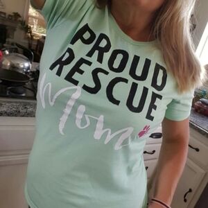 Dog Rescue Mom Shirt 🐾